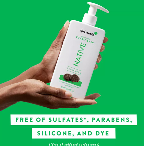 Acondicionador Vegano Native, Edición Limitada Thin Mints