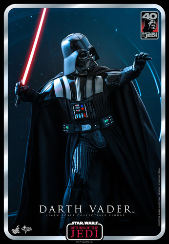 Darth Vader Hot Toys 1/6 Mms699 Star Wars Return Of The Jedi (Usado)