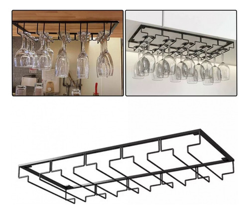 . Nuevo Estante Fácil For Colgar Tazas De Café Con 5 Ranuras