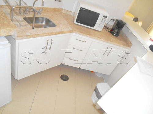 Imagem 4 de 15 de Flat No Itaim Bibi, Proximo A Av. Faria Lima, E A Fmu - Sf25449