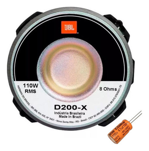 Drive D200 Jbl Original P/ Som Driver Selenium D200 110w Rms
