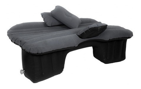 Imagen 2 de 9 de Colchón Inflable Para Auto Inflador 12v Y 2 Almohadas