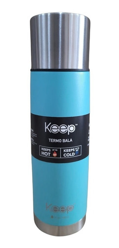 Termo Bala Keep 500ml 4 Colores Mate Té Café