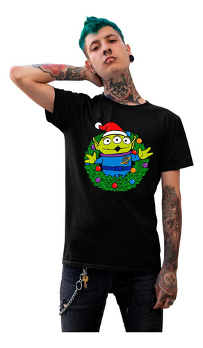 Playera /camiseta Moderna Navideña Toy Story Marcianito