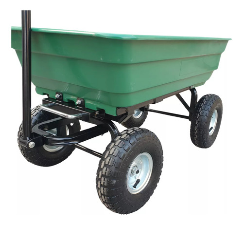 Carro Arrastre Multipropósito Tolva Abatible - Carrito 150kg