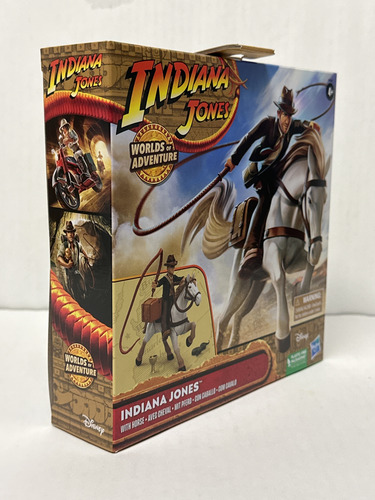 Figura Indiana Jones Con Caballo Accesorios Hasbro