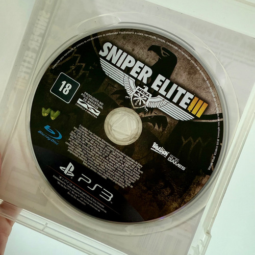 Sniper Elite 3 Ps3 Mídia Física Semi Novo (Recondicionado)