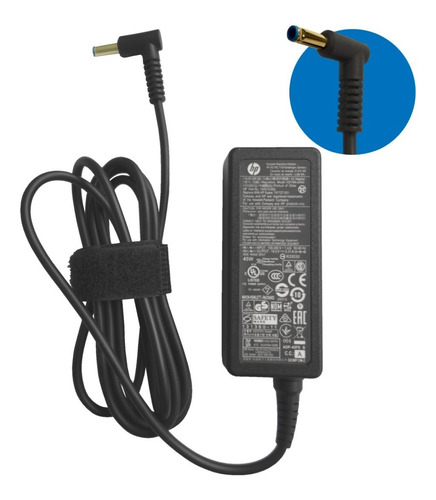 Cargador Hp 19.5v 2.31a 45w Punta Azul 4.5x3.0mm Original