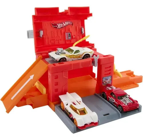 Pista Hot Wheels Maleta Oficina De Reparos City - Mattel Colorido