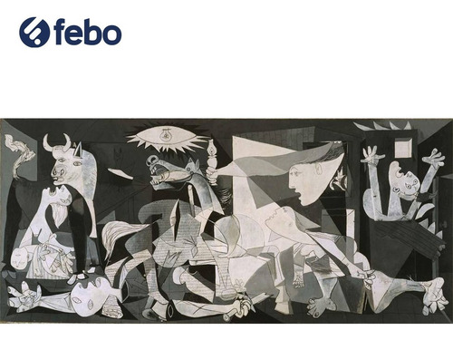 Juego De Mesa Puzzle Miniatura Educa Guernica Picasso Febo