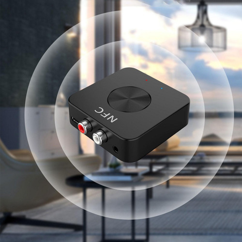 Receptor Bluetooth 5.0 Com 3d Surround Óptico Tv Adaptador