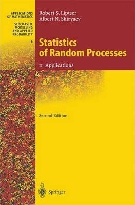 Statistics Of Random Processes Ii : Applications - Robert...