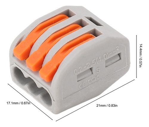Conector Eléctrico, 10 Piezas, Kit De Cables De Palanca, Des