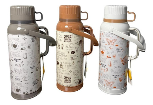 Termo Colgante Diseños Doble Taza 2 Litros Café Te Caliente