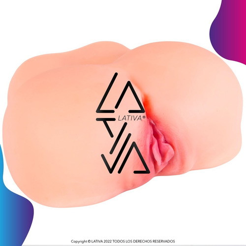 Masturbador masculino Lativa MEDIDAS 23 x 12 x 21 CM VAGINA JOVENCITA