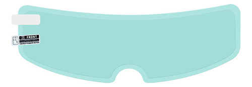 Casco De Bicicleta Antivaho Y Visor Con Película Para Lentes