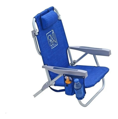 Silla Plegable Playa Bacan Incluye Bolsillos Termicos