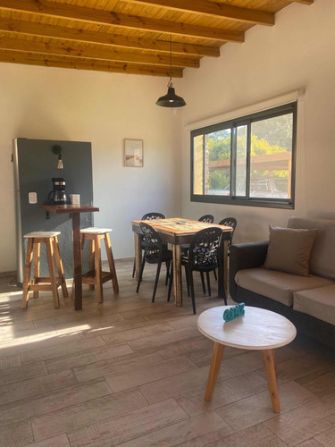 Casa En Las Gaviotas, Complejo De Tres Modernas Cabañas