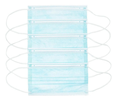 Tapabocas Cubrebocas Plisado Tricapa Termosellado Fda Y Ce