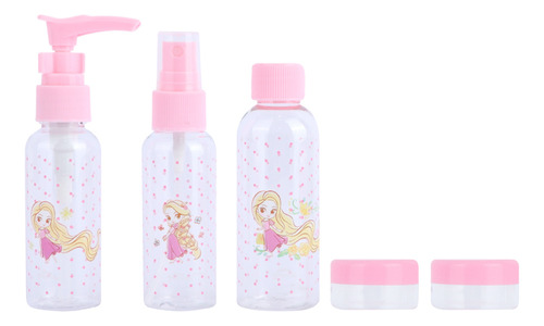 Miniso Kit Botellas De Viaje Disney Rapunzel Princesas Manga