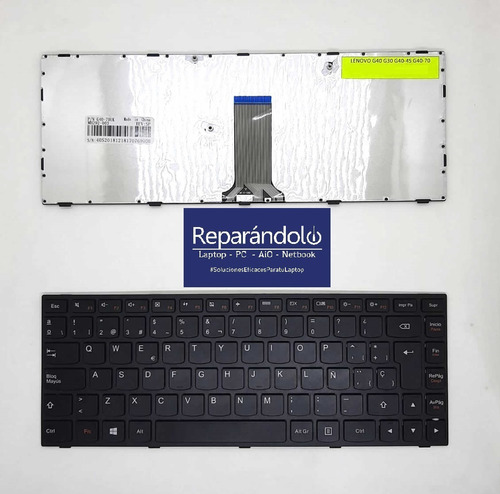 Teclado Laptop Lenovo G40, G40-45, G40-70