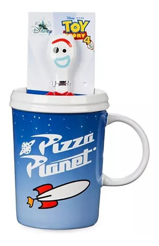 Tazón Pizza Planeta Y Forky - Toy Story 4 Pixar Disney Store
