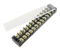 Comprar Regleta De Baquelita 12 Terminales 25a Bornera