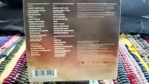 Rolling Stones - Havana Moon Blu Ray + 2 Cds Edición Limitada (Usado)