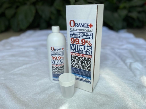 Imagen 6 de 9 de Desinfectante Virucida Bactericida 99.9% Concentrado 1lt.