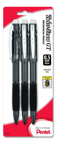 Portaminas 0.5mm Pentel Twist Erase Gt Assorted Barrel Color