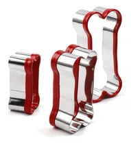 Comprar Cutters De Galletas Para El Hueso Del Perro De 3 Piezas: Con