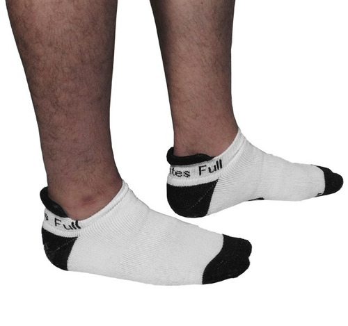 Imagen 3 de 3 de Zoquetes Con Talon Por Par Medias Tenis Padel Pack X 3 Uni!!