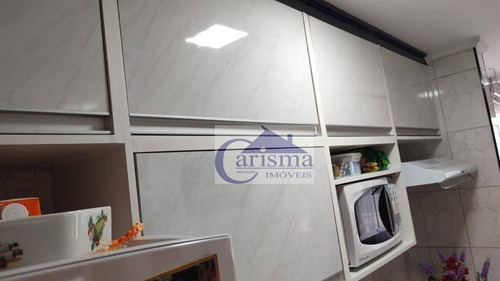 Imagem 5 de 20 de Apartamento Com 2 Dormitórios, Sendo 1 Suíte, Para Alugar, 58 M² Por R$ 1.500/mês - Vila Valparaíso - Santo André/sp - Ap3859