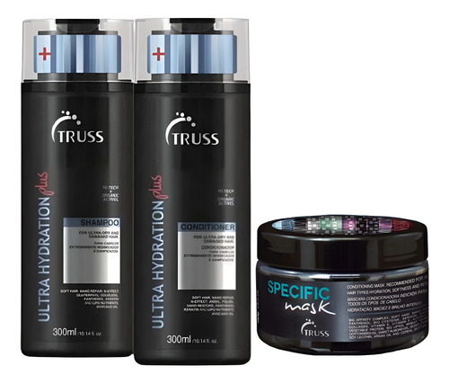 Truss Ultra Hydration Plus Shampoo E Cond E Specific Mask