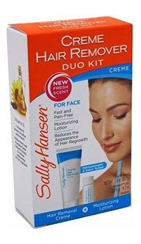 Depilacion  Sally Hansen Creme Hair Remover Duo Kit Para Ros