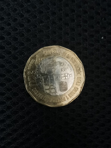 Moneda De 20 Pesos Veracruz (2019)