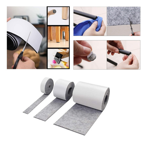 2 X 6 Rollos Autoadhesivos Para Muebles Duros, 2 Unidades
