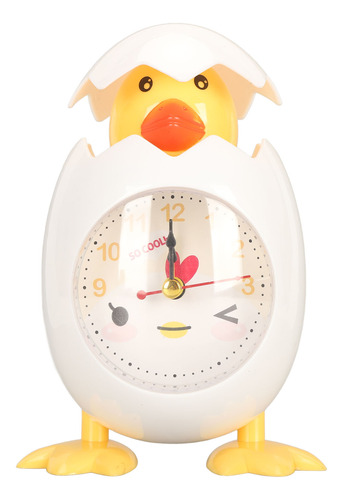 Reloj Despertador Con Forma De Cáscara De Huevo De Gallina,