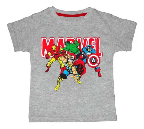 Remeras Nene Avengers, Original Marvel