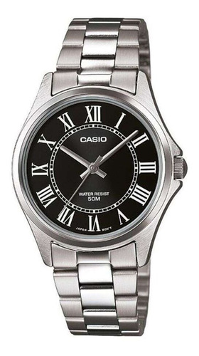 Reloj Casio Ltp-1383d-1e Mujer Malla Acero Inoxidable Wr 50m