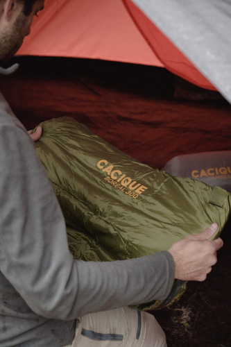 Bolsa De Dormir Cacique Boreal 300 Liviana - Frío +5°c
