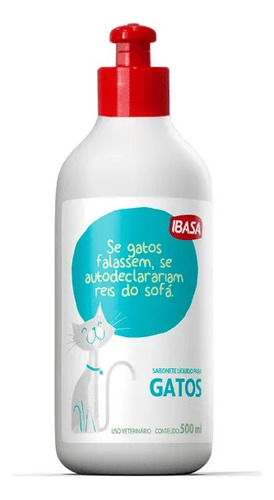 Shampoo Para Gato Pelo Amor Ibasa 500 Ml