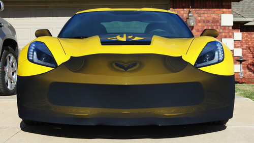 Máscara C7 Corvette Stingray Novistretch Con Sujetador Delan