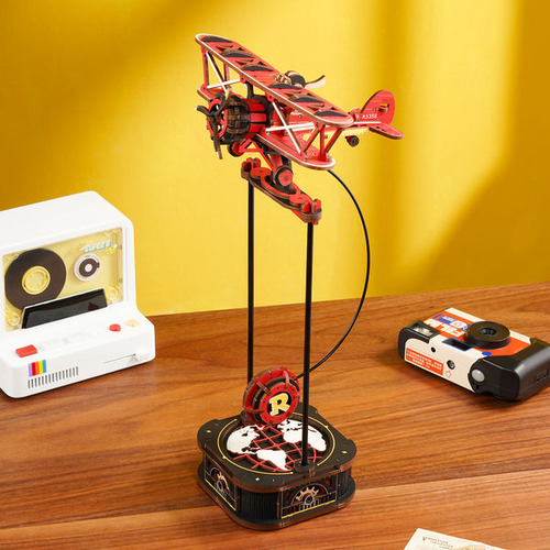 Para Juego De Péndulo Rokr Sky Captain Diy Puzzle 3d Mcd01 /