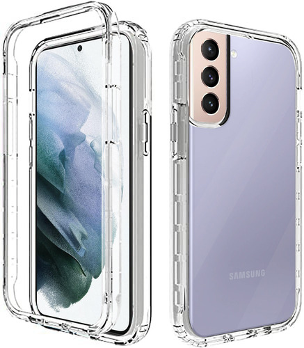 Funda Case Para Samsung Galaxy 2 En 1 Transparente Hd Rígida Alta Calidad
