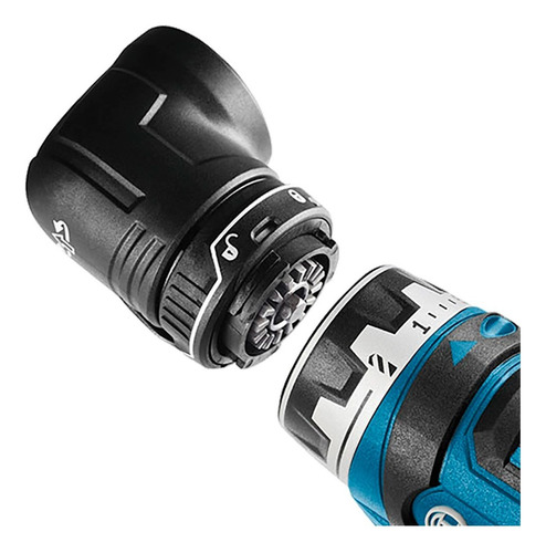 Taladro Atornillador Gsr 12v-15 Fc + Set X-line 65 Pcs Azul