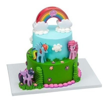 Mi Pequeño Pony Adorna El Kit De La Torta