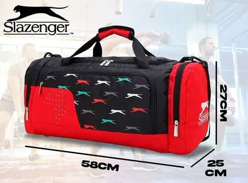 Imagen 2 de 10 de Bolso Viaje Deportivo Reforzado Correa Gym Comodo Amplio Tsr