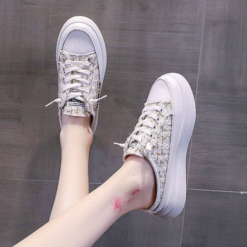 N Sandalias De Tacón Mujer Tenis Plataformas
