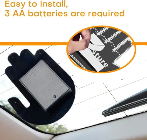 Señal De Mano Led Para Coche, Luz De Gesto De Mano